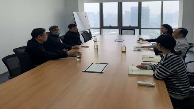 長(zhǎng)安財(cái)通與西安國際醫(yī)學(xué)投資股份有限公司開展業(yè)務(wù)交流